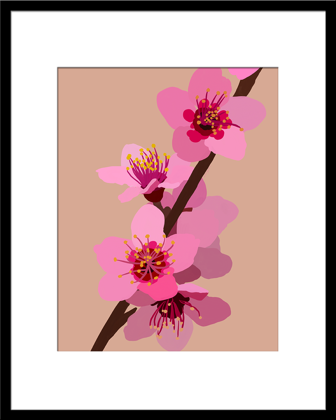 Peach Blossoms (Seattle Restored)