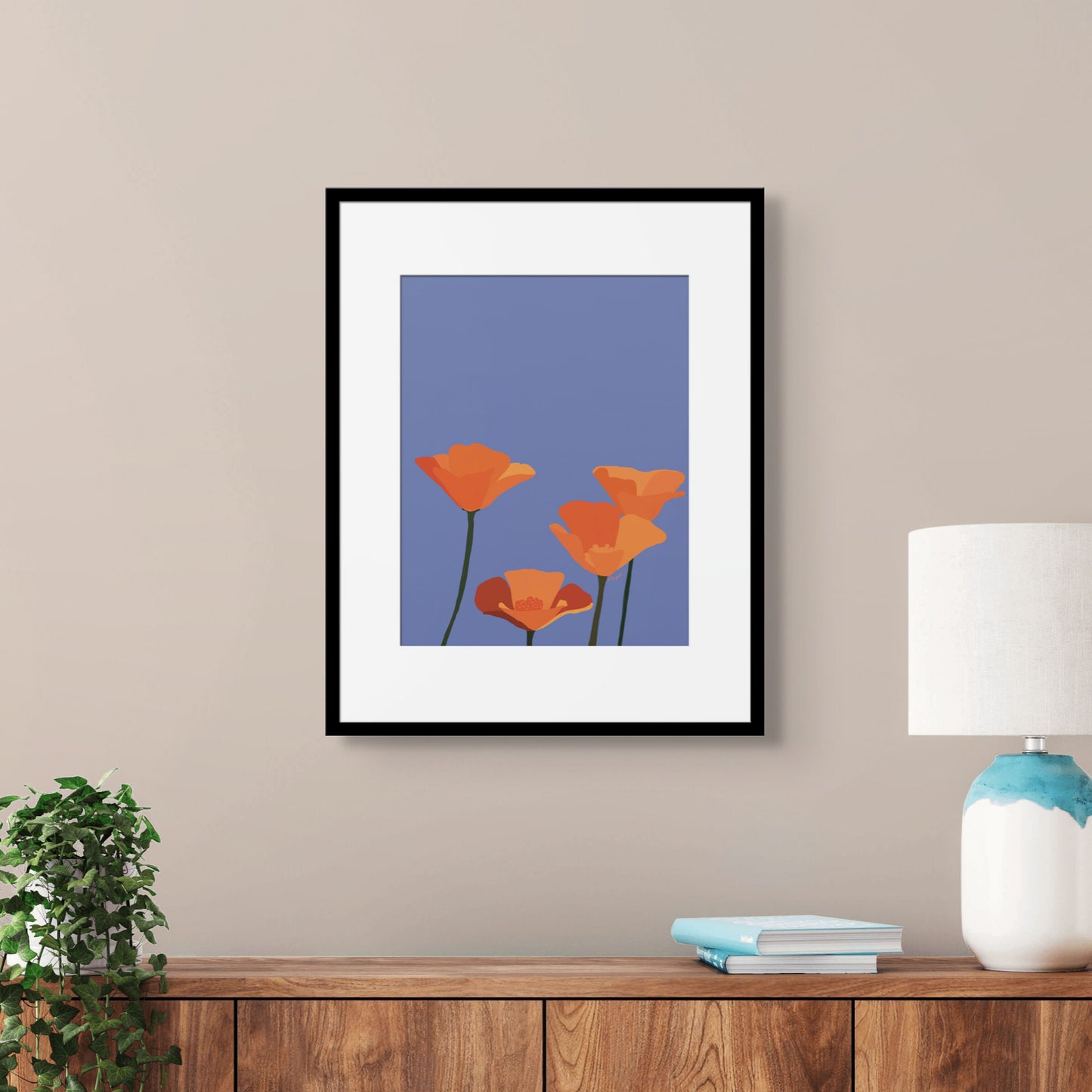 Orange Poppies