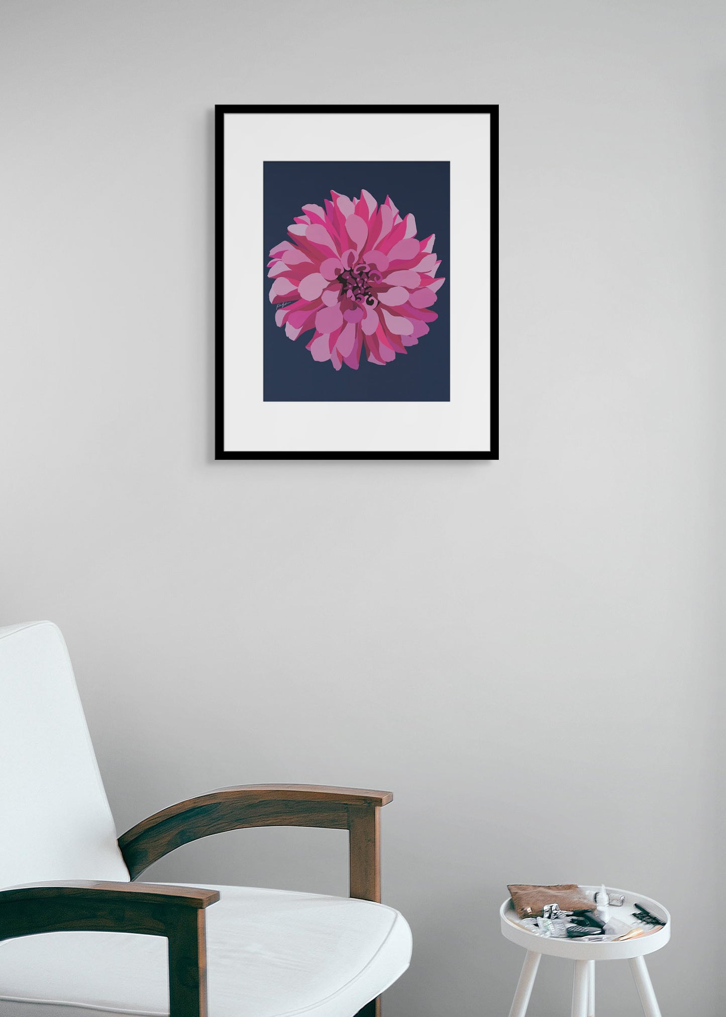 Magenta Dahlia