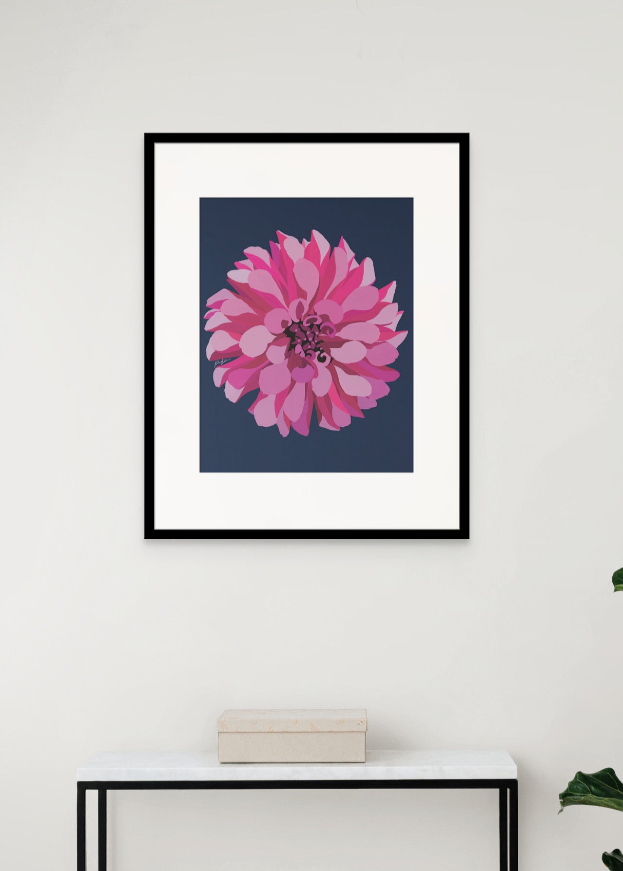 Magenta Dahlia