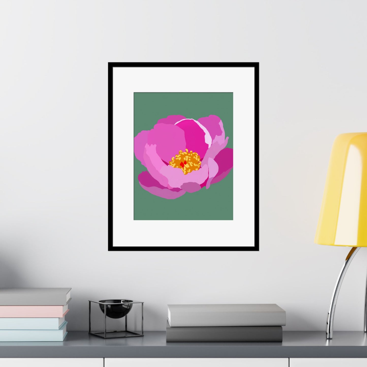 Peony 2 - Gold Leaf Gilded